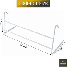 2 Pack 2 Bar Radiator Airer