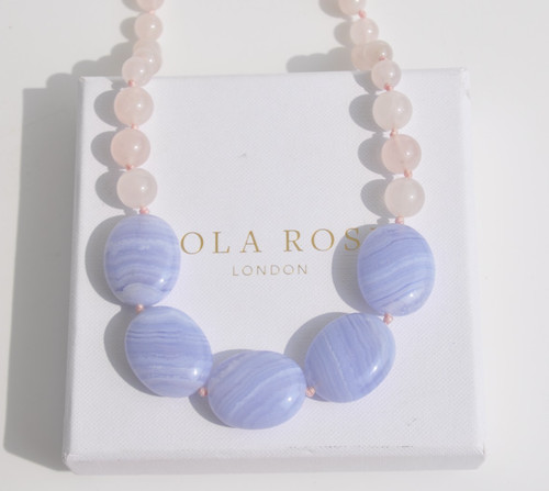 Lola rose blue lace agate - lola,