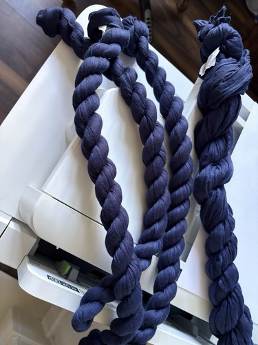 Cheesecloth navy blue table - navy,