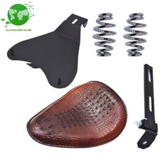 Bobber Motorcycle Solo Seat Spring Black For Honda Shadow Spirit ACE VT 1100 750