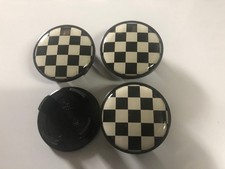 4x Mini Cooper checkered Wheel