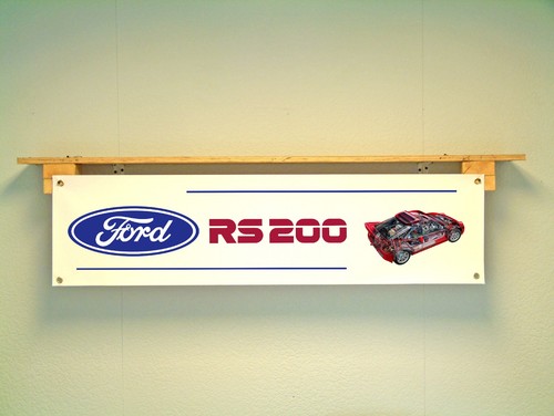 Ford rs200 cutaway car banner - cutaway,