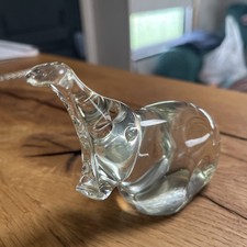 Hippopotamus Hippo Art Glass
