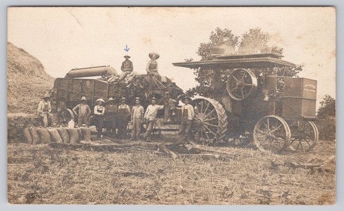 Rppc steam threshing machine - steam,