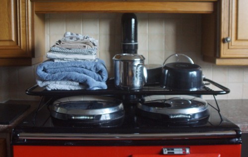 Aga range cooker drying rack - range,