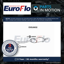 Exhaust Back / Rear Box fits SUBARU LEGACY BE9 2.5 98 to 03 EJ25 EuroFlo Quality