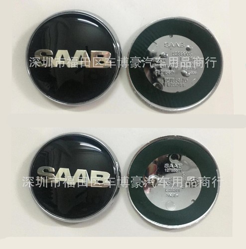 Saab logo badge 9 - 2x, set