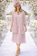 CHESCA Size 22 Pink DRESS