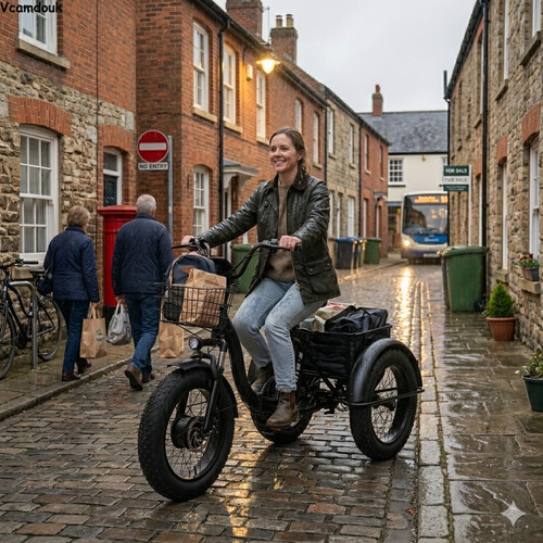 Folding electric trike for - electric,