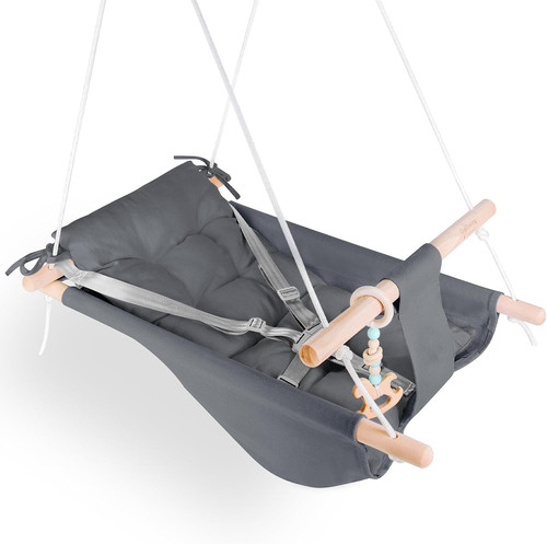 Indoor outdoor baby - swing, with