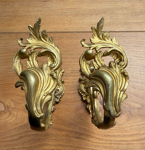 Large antique curtain tie - large,