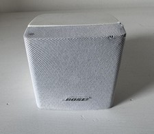 BOSE Acoustimass Single Cube Speaker White Tested Fully Working 