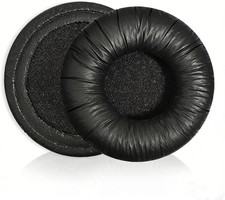 Black Leather Ear Pads for