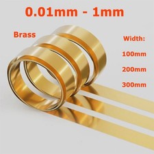 0.01mm - 1mm Thick Brass Thin