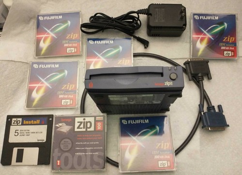 Vtg iomega zip 100 - iomega, external