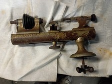 Vintage Watchmakers Lathe,  Good Lathe ..Poor Nickel Finish See Photos