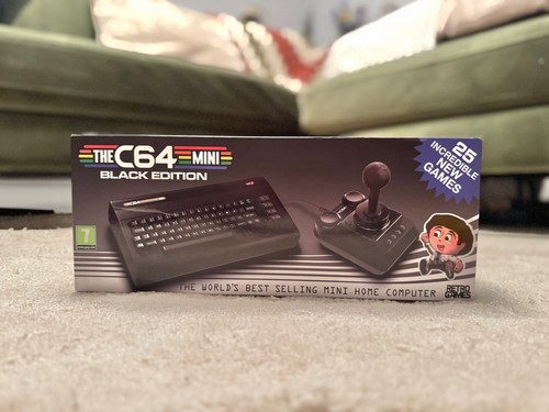 The c64 mini black edition - black,