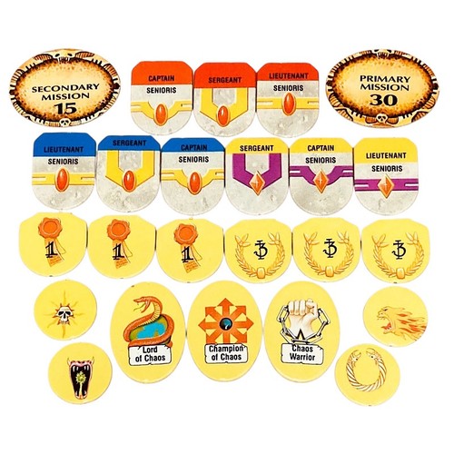 Space crusade counters tokens - crusade,