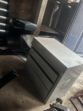 Metal grey multi drawer - metal,