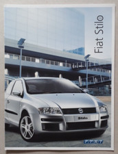 Fiat Stilo Brochure 2004 - Active Sport Dynamic Abarth Selespeed