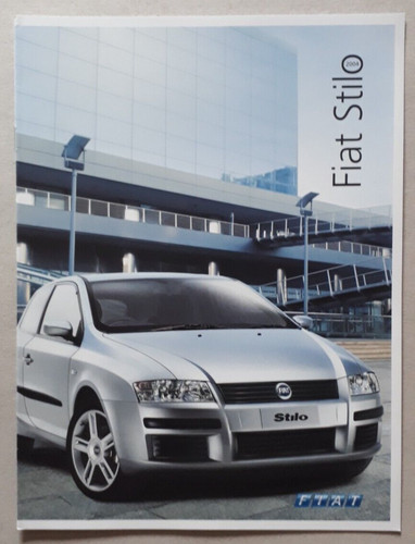 Fiat stilo brochure 2004 - stilo,