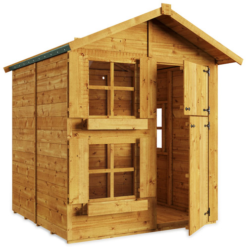 Kids wooden playhouse two - kids,