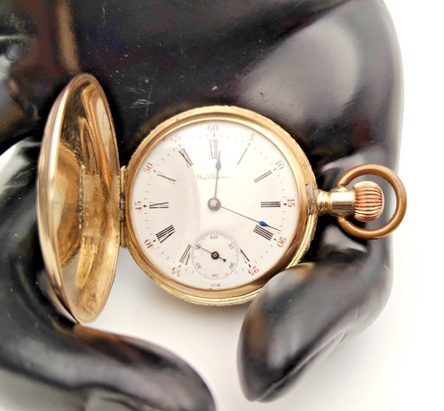 Antique gold pocket - antique,
