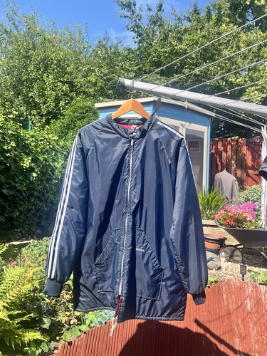 Adidas ventex 80s navy jacket - 80s,