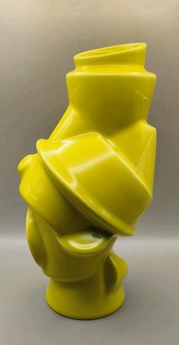 Muuto abstract yellow vase - muuto,