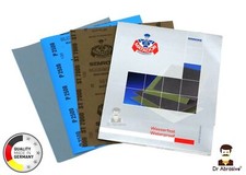 Wet and Dry Sandpaper Starcke Waterproof Sheets Assorted Grit 180-7000 German HQ