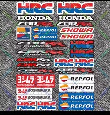HRC Tank Helmet Racing Decal