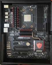 MSI 990FXA Gaming AM3+ motherboard with AMD FX-8350 CPU & 16 GB of DDR3