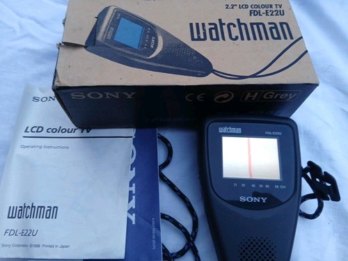 Sony watchman fdl e22u - sony,
