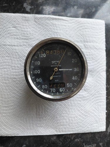 Smiths speedo 120mph 608 19 - 120mph, s.608/19