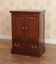 Solid Mahogany Hi Fi Cabinet |