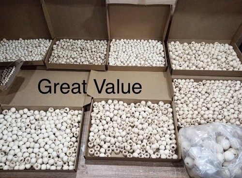 Natural round untreated - round, plain