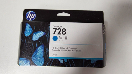 Designjet 728 130ml cyan - 728,