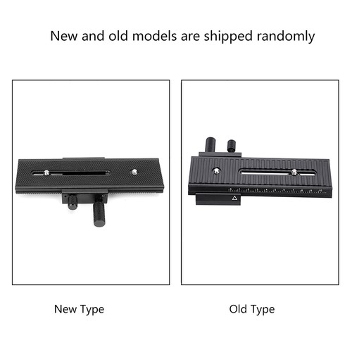 Macro focusing rail - rail, slider