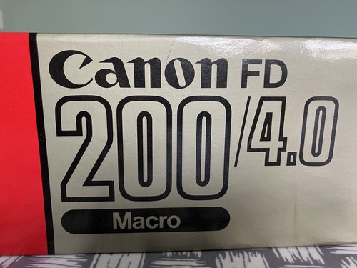 Canon 200mm macro - f4,