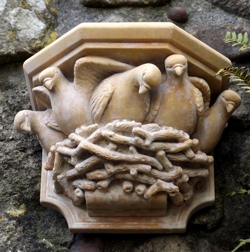 The tudor gate huddled doves - gate,