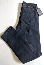 STEFANO RICCI MENS NAVY BLUE JEANS SIZE 36