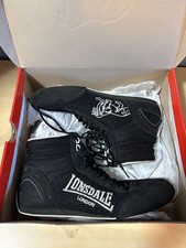 Lonsdale London Boxing Boots Men’s Size 12 UK with Box Good Condition Black