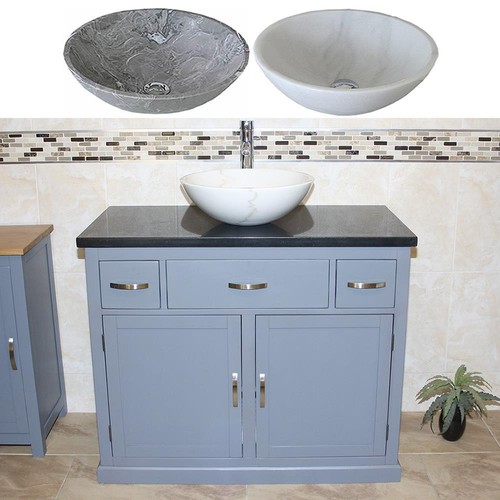 Bathroom vanity unit grey - bathroom,