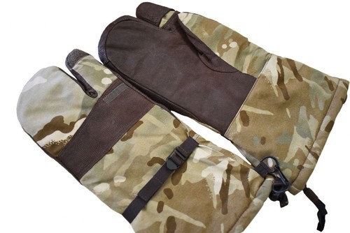 British army gore tex mittens - army,