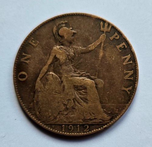 One penny 1912 - 1912, very