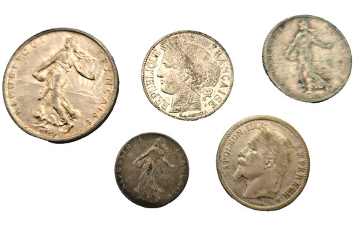 Vintage france coin - vintage, job