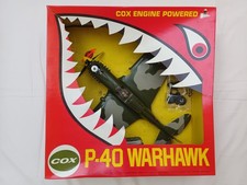 Vintage Cox P-40 Warhawk Plane