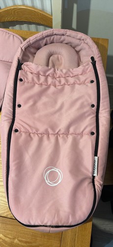 Bugaboo pink cocoon with - cocoon, head