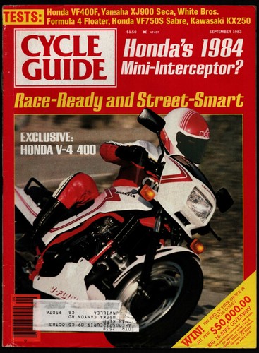 September 1983 cycle guide - september,