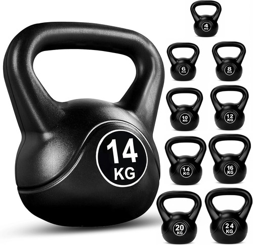 24kg vinyl kettlebell weight - vinyl,